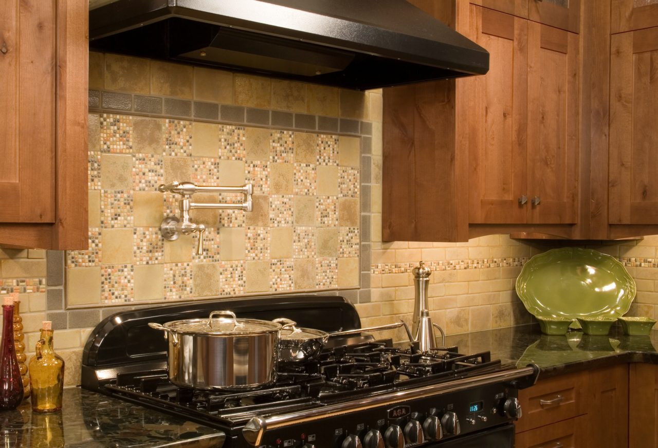 Craftsman Style Backsplash Mission Tile West 8598